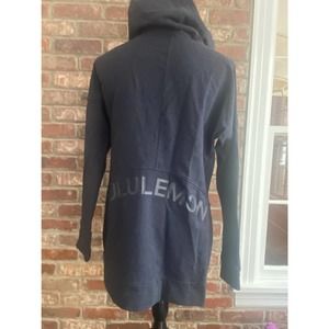 LuLuLemon Athleta Women's Black Sweatshirt Logo on back - 8